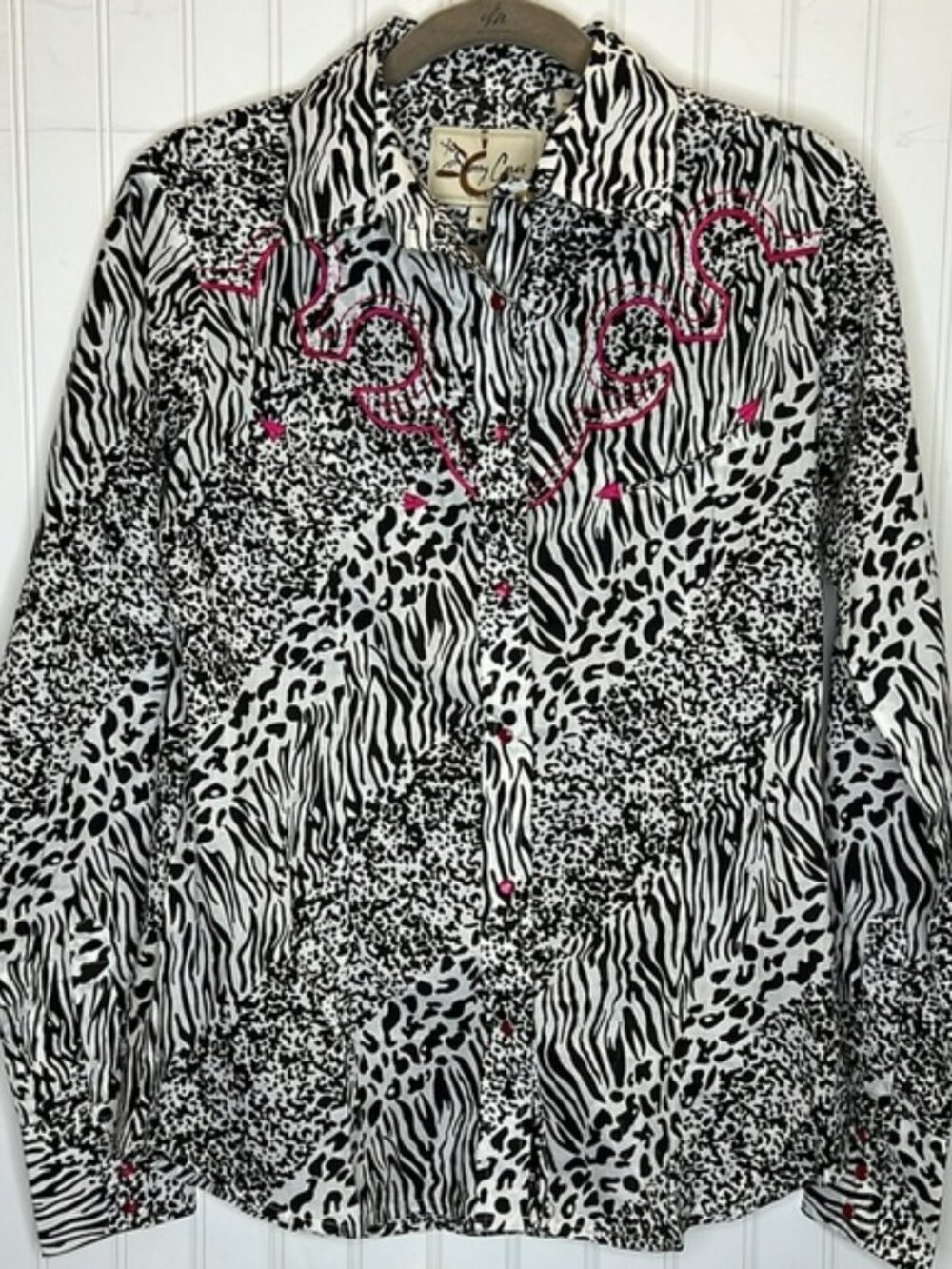 - Resistol Cowgirl Snap Up Shirt Size Medium NWT